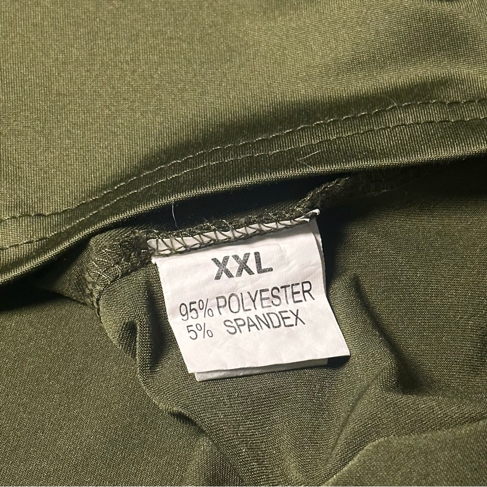 Women’s XXL Olive Green Polyester 2-Piece Spandex Jogger Set - Picture 2 of 7